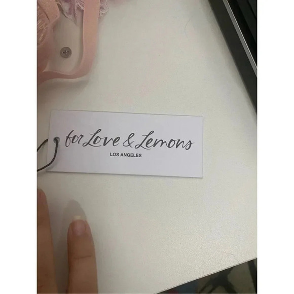 New For Love & Lemons April Bloom Garter Belt Size Medium - Picture 8 of 11